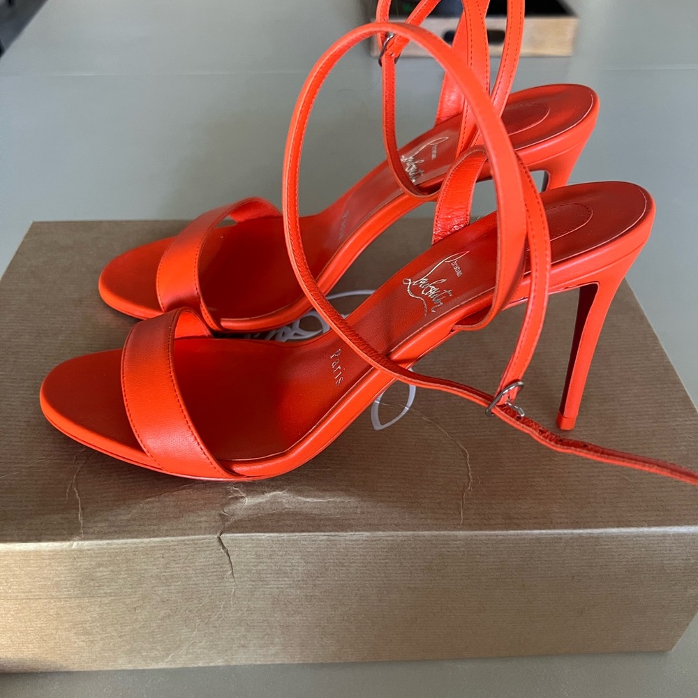 Christian Louboutin Loubigirl 85 Nappa Leather Size 39 - Picture 3 of 11